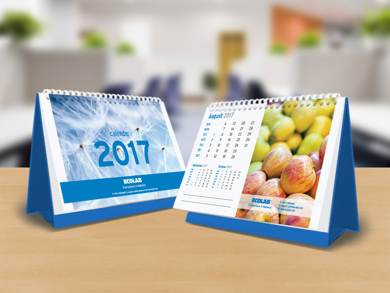 Ecolab Desk Calendar